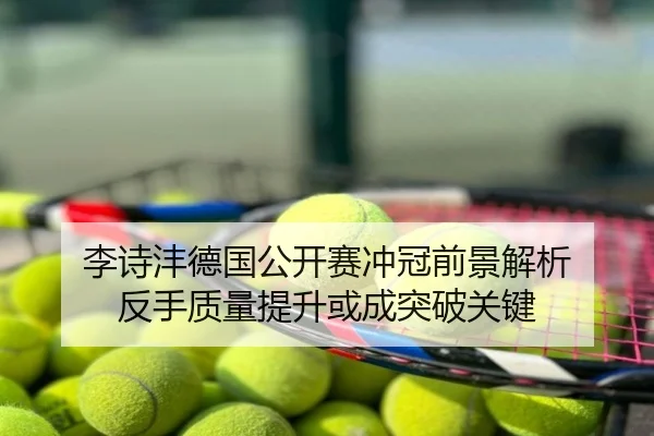 李诗沣德国公开赛冲冠前景解析 反手质量提升或成突破关键